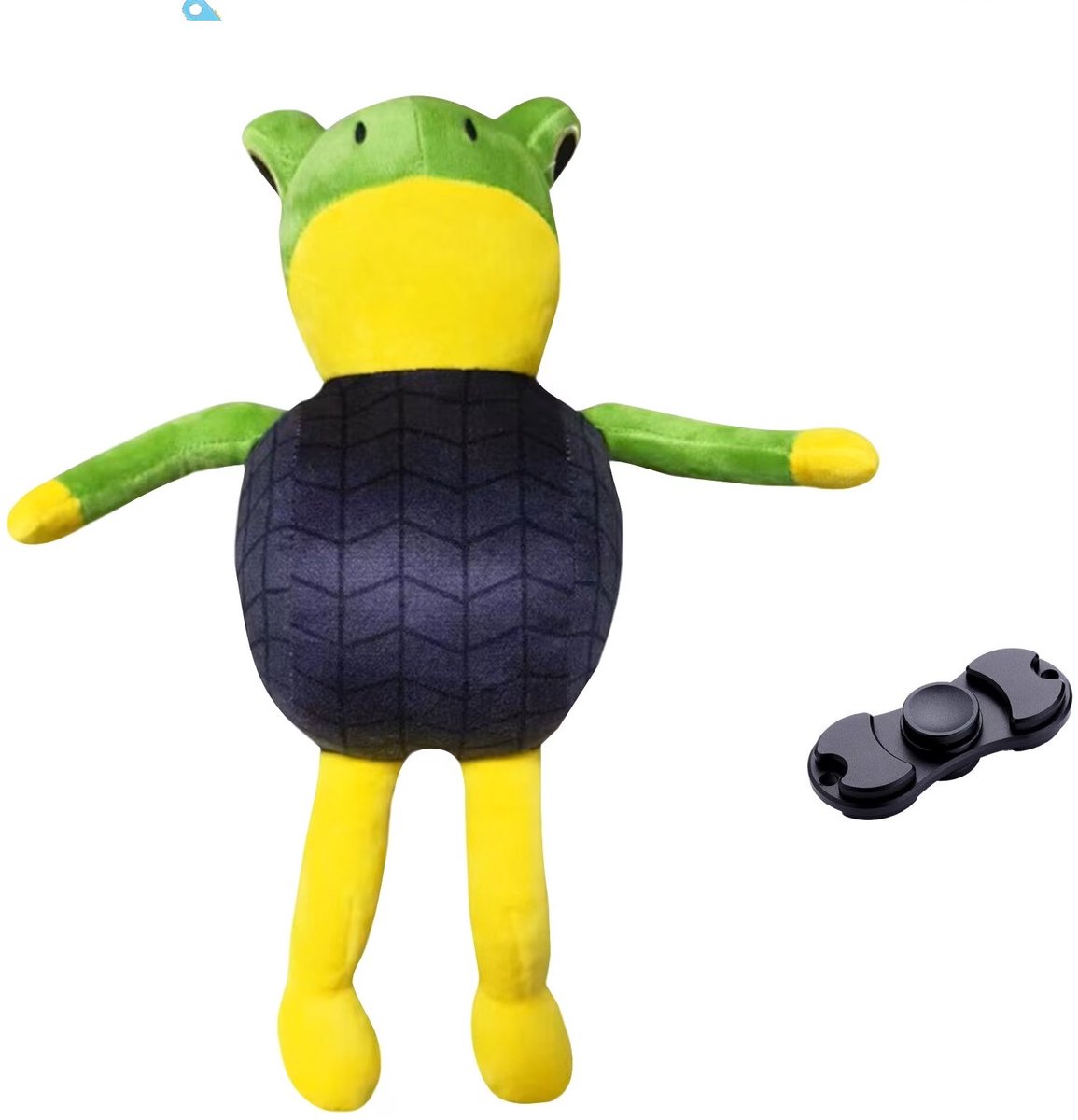 Italian Brainrot Knuffel en keychain fidget spinner metal limited version | 2 Stuks geleverd | super cute | Kawaii | Kikker in band Plushe en sleutelhanger Fidget Metal limited